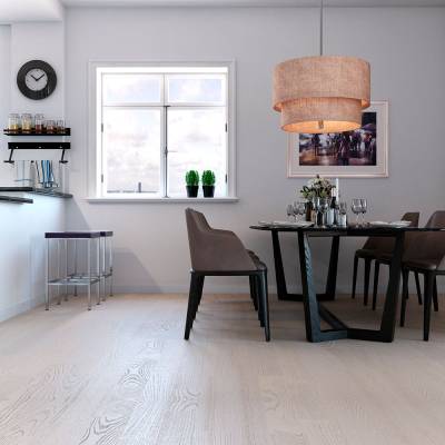 Паркетная доска Polarwood Ясень Ricotta Matt - фото 2